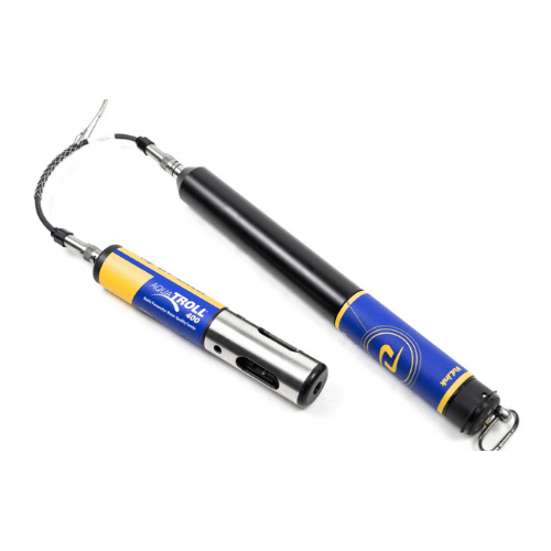 Aqua TROLL 400 Multiparameter Probe Connected to a VuLink