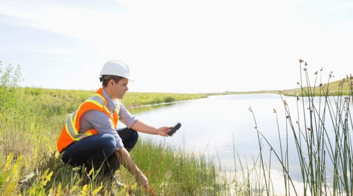 photo of water testing